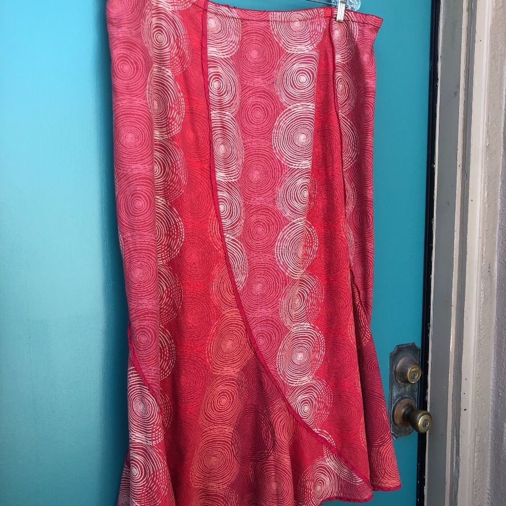 J. Jill linen blend mermaid/maxi skirt - Picture 6 of 7